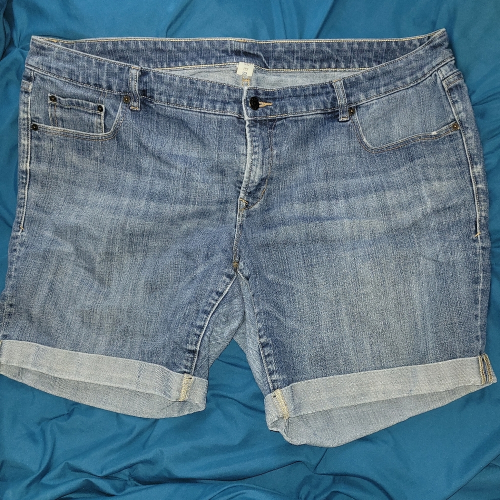 Old Navy Blue Denim Women's Shorts